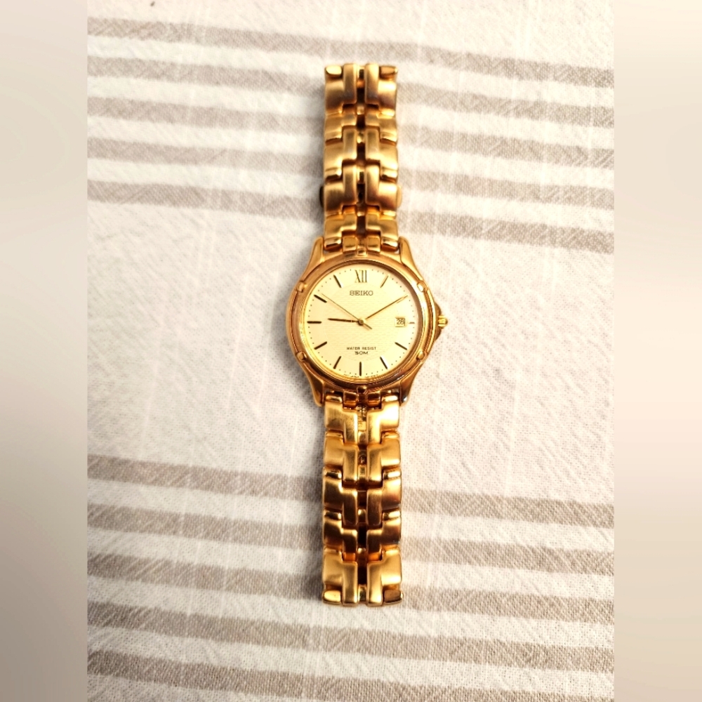Seiko Gold Watch